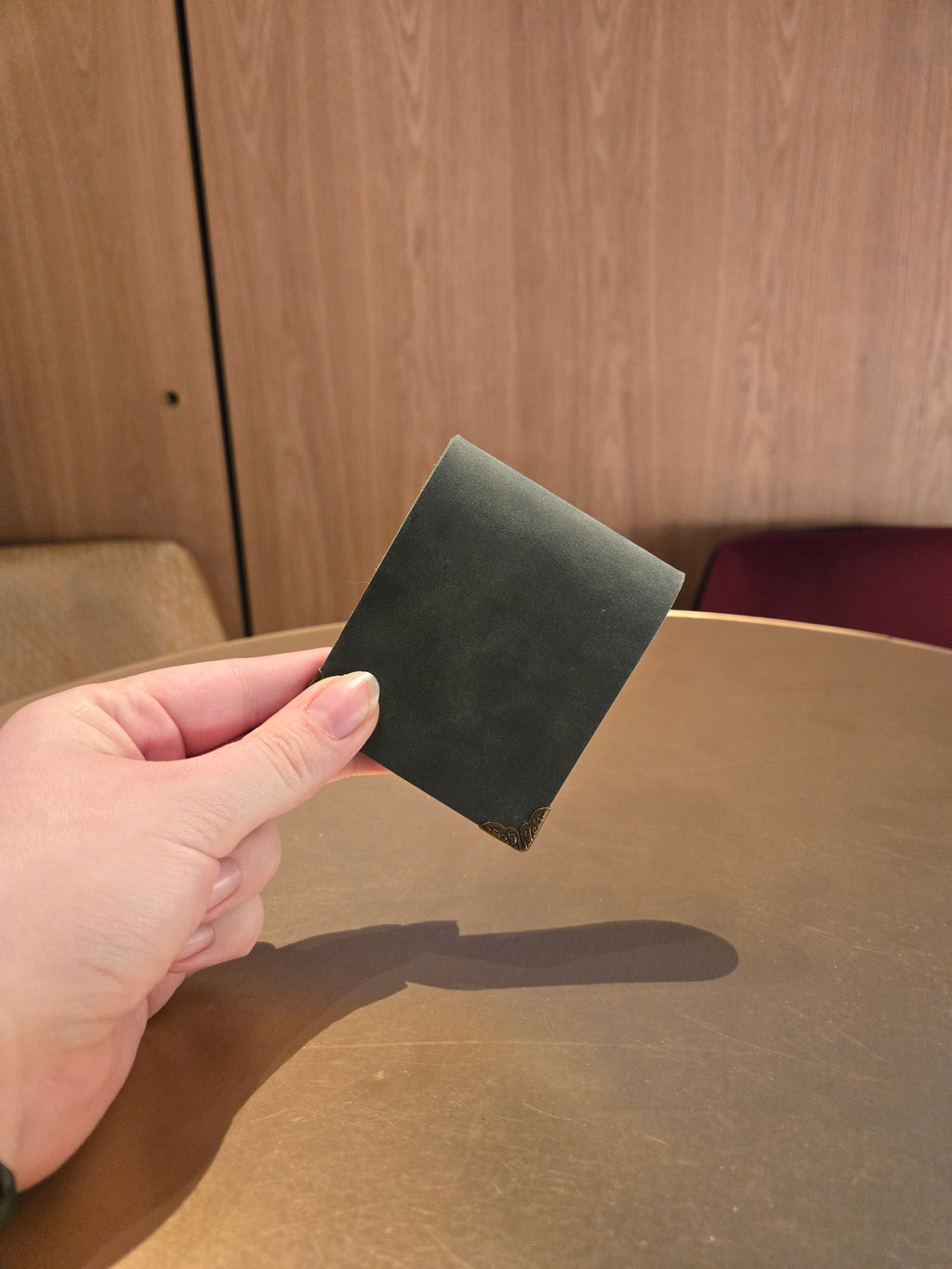 Dark Green Memo Book